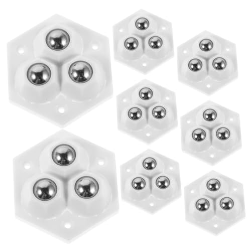 Ciieeo 32 Stück Teiliges Mini Lenkrollen mit Drei Kugellagern Selbstklebende Bodenschonende Möbelrollen Schwerlast Möbelgleiter Flüsterleise Möbelrollen für Küche Schränke und Ciieeo 32 Stück Teiliges Mini Lenkrollen mit Drei Kugellagern Selbstklebende Bodenschonende Möbelrollen Schwerlast Möbelgleiter Flüsterleise Möbelrollen für Küche Schränke und von Ciieeo