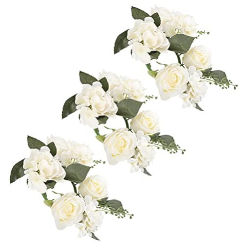 Ciieeo 3St Kerzengirlande Wohnkultur Tischdekoration Mini-Rosen Kunstblumen Schüttgut DIY Künstliche Pflanze Kunstpflanze Hochzeitsdekoration Kerzenring Böhmen künstliche Eukalyptus Ciieeo 3St Kerzengirlande Wohnkultur Tischdekoration Mini-Rosen Kunstblumen Schüttgut DIY Künstliche Pflanze Kunstpflanze Hochzeitsdekoration Kerzenring Böhmen künstliche Eukalyptus von Ciieeo