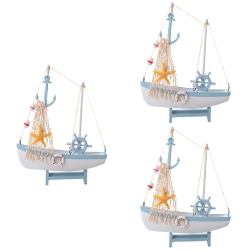 Ciieeo 3St Moderne Skulpturen dekorativ Heimdekoration Hausdekoration strandig büro Dekoration Office Decoration Segelboot-Ornament aus Holz Modell eines Segelbootes aus Holz hölzern Ciieeo 3St Moderne Skulpturen dekorativ Heimdekoration Hausdekoration strandig büro Dekoration Office Decoration Segelboot-Ornament aus Holz Modell eines Segelbootes aus Holz hölzern von Ciieeo