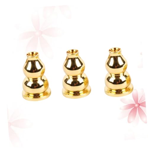 Ciieeo 3stücke Teiliges Messing Räucherstäbchenhalter Eleganter Gourd Design Räuchergefäß Für Stäbchen Und Coil Dekoration Für Wohnzimmer Schlafzimmer Und Yoga von Ciieeo