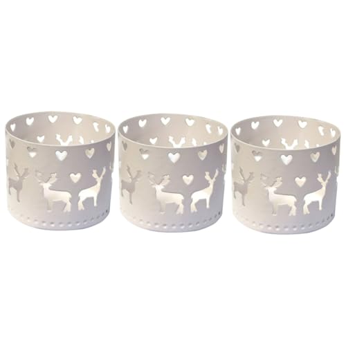 Ciieeo 3st Kerzenhalter Aus Eisen Teelichthalter Aus Metall Hochzeitskerzenhalter Tischdekoration Für Weihnachten Kerzenhalter Tischdekoration Weiß Metalltee Leuchter Ciieeo 3st Kerzenhalter Aus Eisen Teelichthalter Aus Metall Hochzeitskerzenhalter Tischdekoration Für Weihnachten Kerzenhalter Tischdekoration Weiß Metalltee Leuchter von Ciieeo