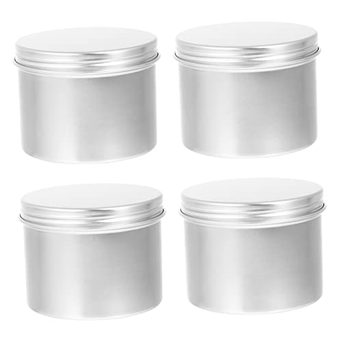Ciieeo 120ml Aluminium Tee Lagerung Jar Gewinde Dichtung Runde Aluminium Metall Lagerung Jar Kerze Boxen Ciieeo 120ml Aluminium Tee Lagerung Jar Gewinde Dichtung Runde Aluminium Metall Lagerung Jar Kerze Boxen von Ciieeo
