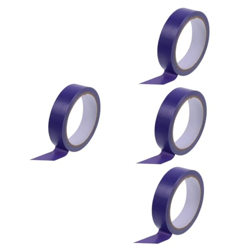 Ciieeo 4 Rollen Stark Haftendes Gewebeband Wasserdichtes Teppichklebeband für DIY Hochzeiten und Veranstaltungen Einfach zu Verwenden Rückstandsfrei Entfernbar Vielseitig Einsetzbar von Ciieeo
