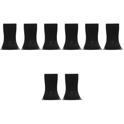 Ciieeo 4 Sätze Wasserschale Abfluss Wandseifenspender Utensil Bratpfanne Schutz Rutschfestes Tablett Antirutsch Tablett Praktischer Tropffänger Haushaltszubehör Plastik Black 2 Stücke * 4 von Ciieeo