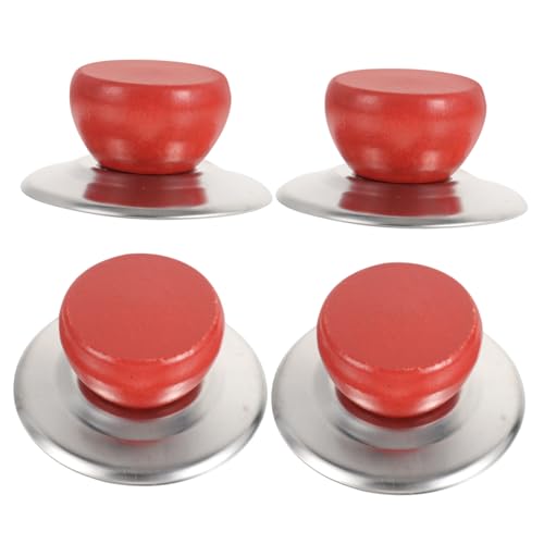Ciieeo 4 Satz Topfdeckelknopf Set Teilig Hitzebeständig Einsetzbar für Wasserkocher und Töpfe Komfortable Handhabung Einfache Installation Sicher und Langlebig Ciieeo 4 Satz Topfdeckelknopf Set Teilig Hitzebeständig Einsetzbar für Wasserkocher und Töpfe Komfortable Handhabung Einfache Installation Sicher und Langlebig von Ciieeo