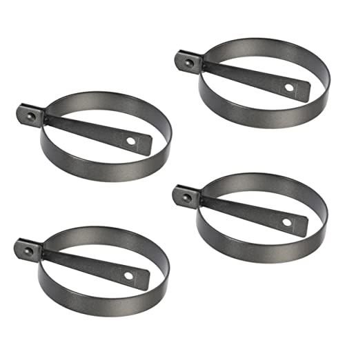 Ciieeo 4 Stücke Eierring Lebensmittelechtes Silikon Antihaft Spiegelei Form Runde Eierkochen Werkzeug für Pfannkuchen und Omeletts Ciieeo 4 Stücke Eierring Lebensmittelechtes Silikon Antihaft Spiegelei Form Runde Eierkochen Werkzeug für Pfannkuchen und Omeletts von Ciieeo