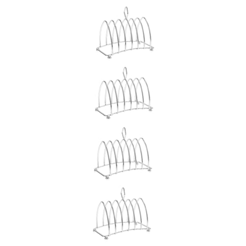 Ciieeo 4 Stück Brotständer Tisch Toasthalter Küchenzubehör Tisch Toasthalter Tisch Toastständer Toast Aufbewahrungsständer Metall Toasthalter Wiederverwendbarer Toastständer Ciieeo 4 Stück Brotständer Tisch Toasthalter Küchenzubehör Tisch Toasthalter Tisch Toastständer Toast Aufbewahrungsständer Metall Toasthalter Wiederverwendbarer Toastständer von Ciieeo