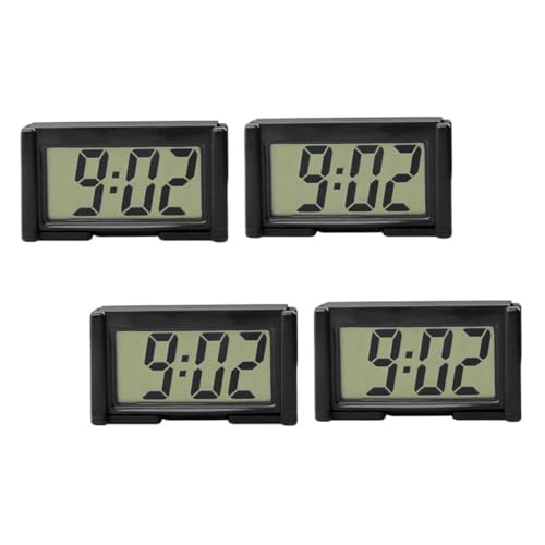 Ciieeo 4 Stück Elektronische Mini Auto Uhr Kunststoff Digitaluhr mit Großem Lcd display Kompakt Leicht für Armaturenbrett Büro Zuhause Präzise Zeitanzeige Dekorativ Langlebig Ciieeo 4 Stück Elektronische Mini Auto Uhr Kunststoff Digitaluhr mit Großem Lcd display Kompakt Leicht für Armaturenbrett Büro Zuhause Präzise Zeitanzeige Dekorativ Langlebig von Ciieeo