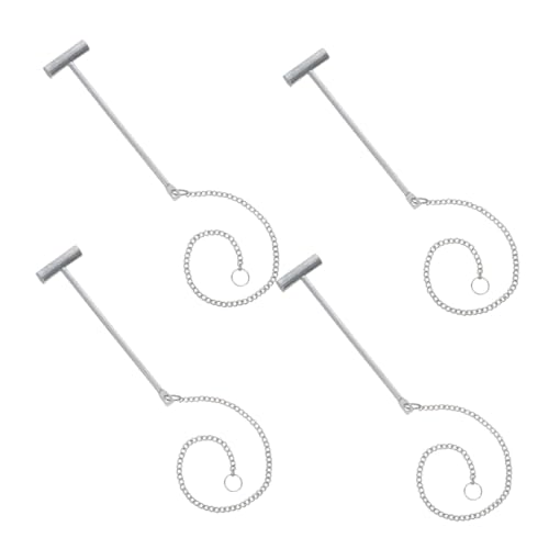 Ciieeo 4 Stück Feuerwehrhammer für Alarmknöpfe aus Robustem Material Kompakter Notfallhammer zum Schnellen Glasbrechen und Aktivieren von Feuerwehrausrüstung für Zuhause und Fahrzeug von Ciieeo