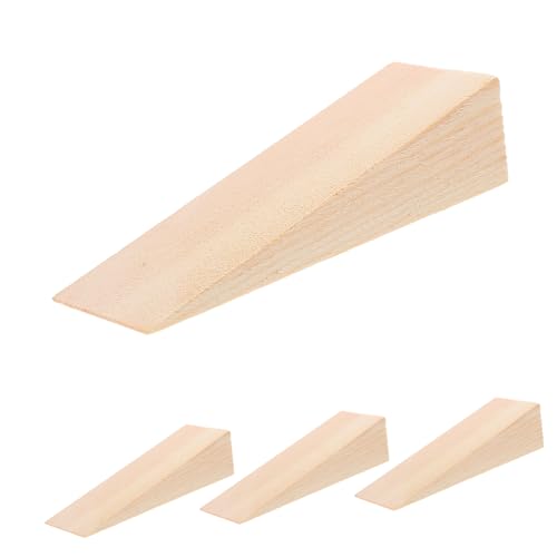 Ciieeo 4 Stück Holzkeile für Tür und Fensterinstallation Multifunktionale Dreiecksblöcke für Sicheren Halt Glatte Oberfläche als Türstopper und Unterlage für Verschiedene Anwendungen Ciieeo 4 Stück Holzkeile für Tür und Fensterinstallation Multifunktionale Dreiecksblöcke für Sicheren Halt Glatte Oberfläche als Türstopper und Unterlage für Verschiedene Anwendungen von Ciieeo