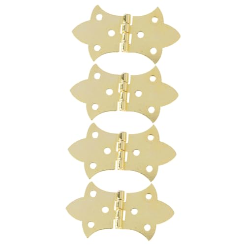 Ciieeo 4 Stück Vintage Scharniere aus Metall für Möbel Dekorative Scharniere für Schmuckkästchen und Truhen Robustes Design Einfach zu Montieren für Kreative Bastelprojekte Ciieeo 4 Stück Vintage Scharniere aus Metall für Möbel Dekorative Scharniere für Schmuckkästchen und Truhen Robustes Design Einfach zu Montieren für Kreative Bastelprojekte von Ciieeo