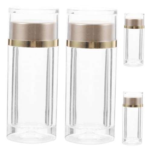 Ciieeo 4 Stück Mini Plastikflaschen Doppelwandige Reagenzflasche Kleine Medizinflaschen Probengläser Wiederverwendbare Behälter für Reisen und Laboranwendungen Ciieeo 4 Stück Mini Plastikflaschen Doppelwandige Reagenzflasche Kleine Medizinflaschen Probengläser Wiederverwendbare Behälter für Reisen und Laboranwendungen von Ciieeo