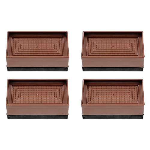 Ciieeo 4 Stück Möbelerhöhungen Teiliges Verstellbare Fußpads aus Robustem für Bett Sofa Tisch und Kühlschrank rutschfest Schützend für Zusätzlichen Stauraum Ciieeo 4 Stück Möbelerhöhungen Teiliges Verstellbare Fußpads aus Robustem für Bett Sofa Tisch und Kühlschrank rutschfest Schützend für Zusätzlichen Stauraum von Ciieeo
