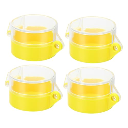 Ciieeo 4 Stück Not aus schalter Schutzabdeckung aus Robustem Wasserdichtem PC Material Glatte Oberfläche für Sicheren Tastendruck Langlebiger Schutz für Innen Außenbereiche von Ciieeo