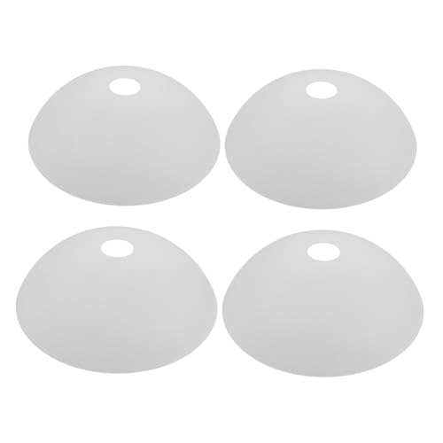 Ciieeo 4 Stück PVC Lampenschirme Halbrund Øxmm Minimalistische Weiße Lampenschirme für Steh Tischlampen Ersatz Lampenabdeckungen für Wohnzimmer Schlafzimmer Sanfte Lichtdiffusion Warmes Ciieeo 4 Stück PVC Lampenschirme Halbrund Øxmm Minimalistische Weiße Lampenschirme für Steh Tischlampen Ersatz Lampenabdeckungen für Wohnzimmer Schlafzimmer Sanfte Lichtdiffusion Warmes von Ciieeo