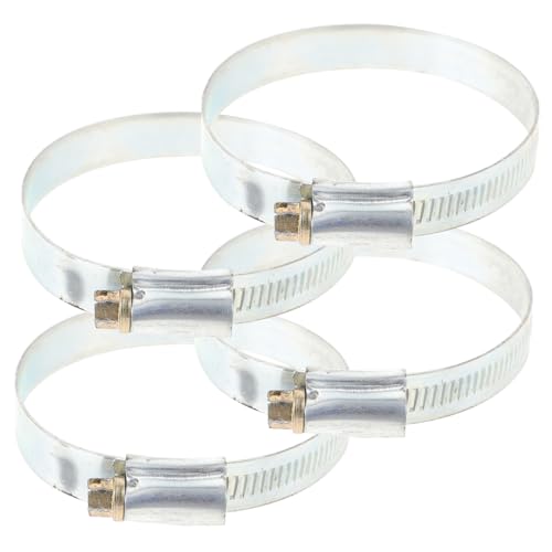 Ciieeo 4 Stück Teiliges Feuerwehrschlauchschellen Set aus Metall Verstellbare Schlauchklemmen zur Sicheren Befestigung von Pool Feuerwehrschläuchen Geeignet für Innen Außenbereich Ciieeo 4 Stück Teiliges Feuerwehrschlauchschellen Set aus Metall Verstellbare Schlauchklemmen zur Sicheren Befestigung von Pool Feuerwehrschläuchen Geeignet für Innen Außenbereich von Ciieeo