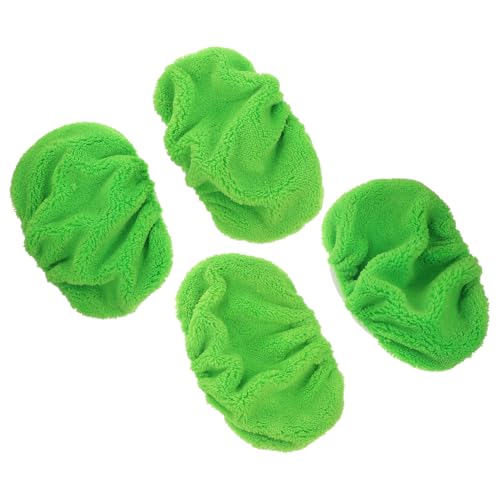 Ciieeo 4 Stück Teiliges Mikrofaser Ersatz moppbezüge Saugfähig Kratzfrei Wiederverwendbar Einfach zu Wechseln Passend für Glatte Böden für Haushalt Büro Restaurant Vielseitig Einsetzbar von Ciieeo