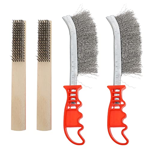 Ciieeo 4 Stück Teiliges Rostentferner Bürsten für Metalloberflächen Robuste Drahtbürsten für Effektive und Rostentfernung für Holz und Kunststoffgriffe Ciieeo 4 Stück Teiliges Rostentferner Bürsten für Metalloberflächen Robuste Drahtbürsten für Effektive und Rostentfernung für Holz und Kunststoffgriffe von Ciieeo