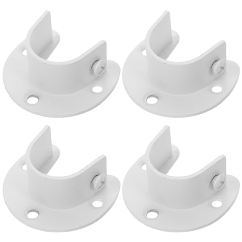 Ciieeo 4 Stück Teiliges U-förmiges Edelstahl Kleiderstangenhalter Rostbeständige Flanschhalterung Geeignet für Stangen Stabile Befestigung für Duschvorhang Kleiderschrankstangen Ciieeo 4 Stück Teiliges U-förmiges Edelstahl Kleiderstangenhalter Rostbeständige Flanschhalterung Geeignet für Stangen Stabile Befestigung für Duschvorhang Kleiderschrankstangen von Ciieeo