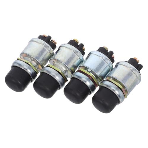 Ciieeo 4 Stück Teiliges Wasserdichtes Ignition Starter Schalter für Auto Lkw Wohnmobil Boot und Wetterfester Motorstarter mit Breitem Einsatzbereich von Ciieeo