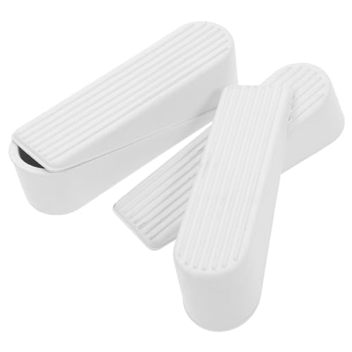 Ciieeo 4 Stück Türstopper aus Rutschfeste Türkeile für Türunterseite Vielseitig Einsetzbar Weiße Farbe für Ruhiges Zuhause Ciieeo 4 Stück Türstopper aus Rutschfeste Türkeile für Türunterseite Vielseitig Einsetzbar Weiße Farbe für Ruhiges Zuhause von Ciieeo