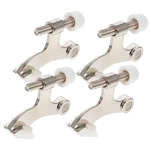 Ciieeo 4stücke Verstellbare Türstopper Aus Verzinktem Mit Gummi-puffer Für Türtypen Bodenschonend Für Schlafzimmer Büros Und Badezimmer Ciieeo 4stücke Verstellbare Türstopper Aus Verzinktem Mit Gummi-puffer Für Türtypen Bodenschonend Für Schlafzimmer Büros Und Badezimmer von Ciieeo