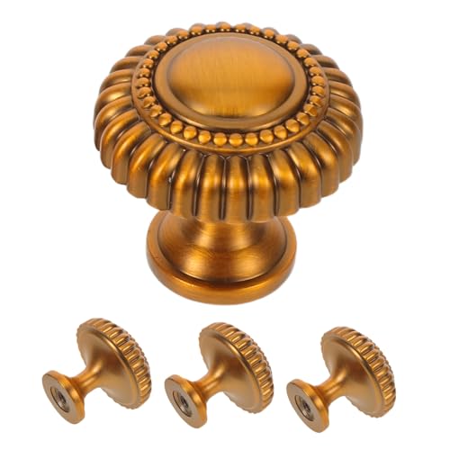 Ciieeo 4 Stück Vintage Möbelgriffe Einloch Schrankgriffe Rutschfester Oberfläche Ergonomischem Griff für Kommoden Kleiderschränke und Küchenschränke Ciieeo 4 Stück Vintage Möbelgriffe Einloch Schrankgriffe Rutschfester Oberfläche Ergonomischem Griff für Kommoden Kleiderschränke und Küchenschränke von Ciieeo