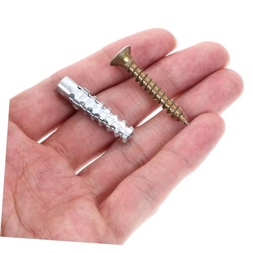 Ciieeo 40 Sätze Teiliges Schwerlast metall dübel mit Gezahnten Expansionsrohren und Rostfreien Schrauben Geeignet für Gipskartonplatten Trockenbau Mauerwerk und Holz Zufällige Farbe Ciieeo 40 Sätze Teiliges Schwerlast metall dübel mit Gezahnten Expansionsrohren und Rostfreien Schrauben Geeignet für Gipskartonplatten Trockenbau Mauerwerk und Holz Zufällige Farbe von Ciieeo