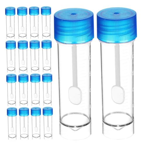Ciieeo 40 Stück Bequemer Probensammler Stuhlprobentöpfe Probenbecher mit Deckel medizinische Stuhlprobe Töpfe Stuhlbehälter Fäkaliensammelbehälter Fäkalienbehälter Transparent Ciieeo 40 Stück Bequemer Probensammler Stuhlprobentöpfe Probenbecher mit Deckel medizinische Stuhlprobe Töpfe Stuhlbehälter Fäkaliensammelbehälter Fäkalienbehälter Transparent von Ciieeo