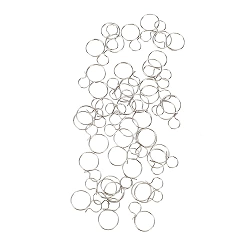 Ciieeo 40 Stück Kronleuchter Verbindungsringe Octagonale Beads Connector für Kristallanhänger Hochwertige DIY Lampen Zubehörteile Robust und Vielseitig Einsetzbar für Kristallvorhänge von Ciieeo