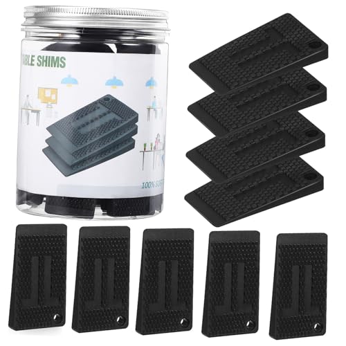 Ciieeo 40 Stück Teiliges Kunststoff Leveling Wedges Möbelunterlagen Verstellbare Möbelkeile für Tisch Sofa Regal Stabile Möbelbeine und Ausgleich bei Unebenen Böden Ciieeo 40 Stück Teiliges Kunststoff Leveling Wedges Möbelunterlagen Verstellbare Möbelkeile für Tisch Sofa Regal Stabile Möbelbeine und Ausgleich bei Unebenen Böden von Ciieeo