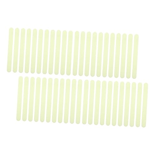 Ciieeo 48 Stück Teiliges Fluoreszierendes Anti rutsch treppenband Selbstklebende Wasserfeste Sicherheitsstreifen Praktische Rutschfeste Treppenaufkleber für Innen und Außen Treppenschutz von Ciieeo