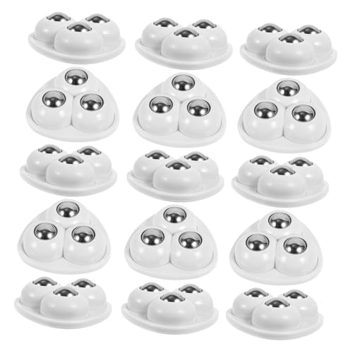 Ciieeo 48 Stück Teiliges Selbstklebende Verschleißfeste Mini-möbelrollen mit Edelstahlkugellager Starke Tragfähigkeit Möbelgleiter für Schränke Sofas und Haushaltsgeräte Weiß Ciieeo 48 Stück Teiliges Selbstklebende Verschleißfeste Mini-möbelrollen mit Edelstahlkugellager Starke Tragfähigkeit Möbelgleiter für Schränke Sofas und Haushaltsgeräte Weiß von Ciieeo