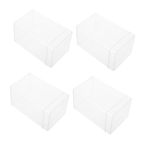 Ciieeo 4Stücke Display Box Transparente Vitrine für Action Figuren und Sammlerstücke Staubdicht zur Aufbewahrung und Präsentation von Modellen und Puppen Langlebig Ciieeo 4Stücke Display Box Transparente Vitrine für Action Figuren und Sammlerstücke Staubdicht zur Aufbewahrung und Präsentation von Modellen und Puppen Langlebig von Ciieeo