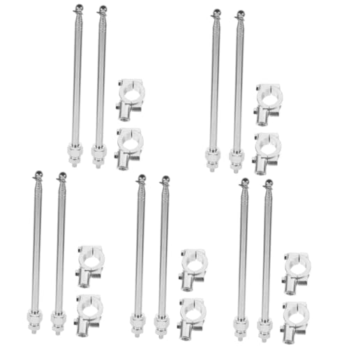 Ciieeo 5 Sätze Fahnenstange Sicht Teil Handhaben Anschlüsse Rahmen Fahrrad Tragbarer Flaggenmast Sicherheitsfahnenmast Am Lenker Lenkerfahnenmast Stahl Silver 2 Stück * 5 Ciieeo 5 Sätze Fahnenstange Sicht Teil Handhaben Anschlüsse Rahmen Fahrrad Tragbarer Flaggenmast Sicherheitsfahnenmast Am Lenker Lenkerfahnenmast Stahl Silver 2 Stück * 5 von Ciieeo