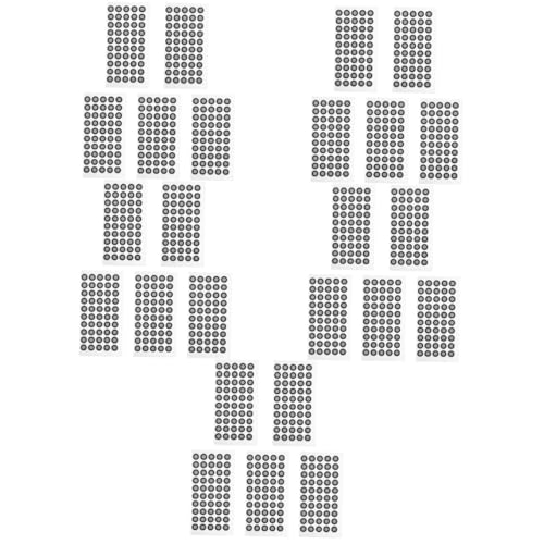 Ciieeo 5 Sätze Reflektierende Marker Für Scanner Strapazierfähige Markierungspunkte Aus Reflektierendem Film Für Präzises Tracking Einfache Anwendung Für Scananwendungen 5 Blätter * 5 Ciieeo 5 Sätze Reflektierende Marker Für Scanner Strapazierfähige Markierungspunkte Aus Reflektierendem Film Für Präzises Tracking Einfache Anwendung Für Scananwendungen 5 Blätter * 5 von Ciieeo