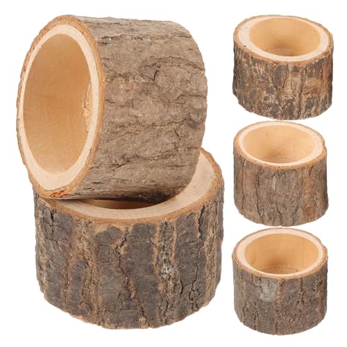 Ciieeo 5 Stück Teiliges Kerzenständer aus Natürlichem Holz Dekorative Kerzenhalter für Party und Festtagsdekoration Kreative Wohnaccessoires für Warme Romantische Atmosphäre Ciieeo 5 Stück Teiliges Kerzenständer aus Natürlichem Holz Dekorative Kerzenhalter für Party und Festtagsdekoration Kreative Wohnaccessoires für Warme Romantische Atmosphäre von Ciieeo