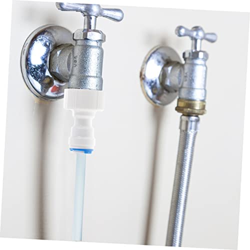 Ciieeo 5 Stück Teiliges Npt Gewinde Schnellanschluss Adapter für Wassersysteme Kompakter Schlauchverbinder für Wasserfilter Kühlschrank Garten Getränkedistribution von Ciieeo