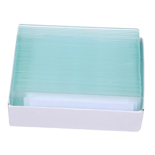 Ciieeo 50 Stck Einzelne Konkave Mikroskop objektträger aus Glas für Aquatische Proben Stabile Labor glasobjektträger Wiederverwendbar Praktische Mikroskop slides für Wissenschaftliche von Ciieeo