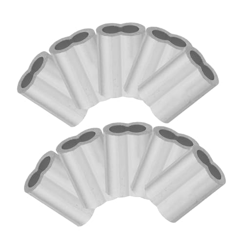 Ciieeo 50 Stück Aluminium Crimping Loop Sleeve Kabel-endhülsen für Drahtseil Wetterbeständig Doppelläufige Presshülsen Stabile Verbindung für Outdoor und Vielseitige Anwendungen Ciieeo 50 Stück Aluminium Crimping Loop Sleeve Kabel-endhülsen für Drahtseil Wetterbeständig Doppelläufige Presshülsen Stabile Verbindung für Outdoor und Vielseitige Anwendungen von Ciieeo