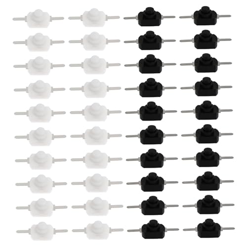 Ciieeo 50 Stück Teiliges Druckschalter Zubehör für Taschenlampe Selbstverriegelnd Präzise Gefertigt Langlebig und Einfach zu Bedienen Kompatibel mit LED taschenlampen und Lampen Ciieeo 50 Stück Teiliges Druckschalter Zubehör für Taschenlampe Selbstverriegelnd Präzise Gefertigt Langlebig und Einfach zu Bedienen Kompatibel mit LED taschenlampen und Lampen von Ciieeo