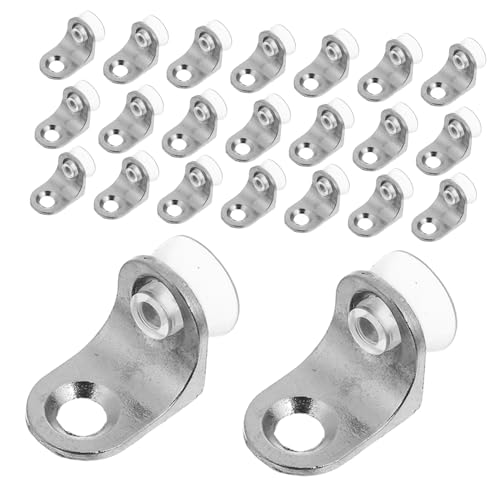 Ciieeo 50 Stück Teiliges Metall Glasbodenträger mit Saugnapf und Schrauben Stabile Küchenregalhalterung für Einlegeböden Vielseitig Einsetzbar Schränken Kleiderschränken und Vitrinen von Ciieeo