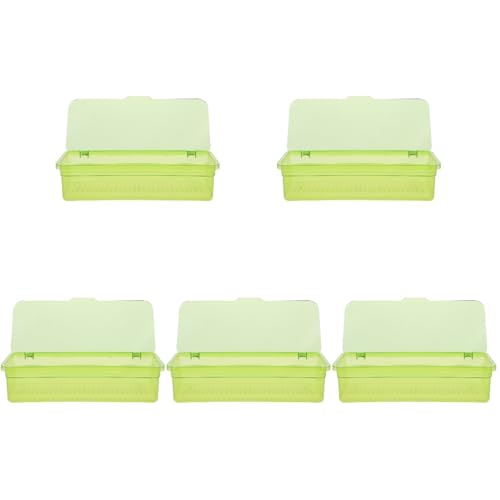 Ciieeo 5st Besteck Aufbewahrungsbox Container Tabletts Abtropfgestell Für Küchenbesteck Organizer Mit Deckel Essstäbchenhalter Für Die Küche Schrank Pp Schublade Wiederverwendbar von Ciieeo