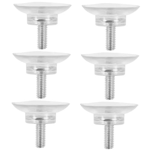 Ciieeo 6 Stück PVC-Sauger kleine Saugnapfhaken für Fenster kleine Saugnäpfe für Glas Saugnapf Aufhänger Saugnäpfe für Vorhänge Badezimmersaugerbecher Metall Transparent Ciieeo 6 Stück PVC-Sauger kleine Saugnapfhaken für Fenster kleine Saugnäpfe für Glas Saugnapf Aufhänger Saugnäpfe für Vorhänge Badezimmersaugerbecher Metall Transparent von Ciieeo