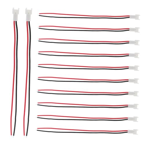 Ciieeo 60 Stück Multifunktionale Stecker Kabel Terminal Verbindungskabel für Batterieanschlüsse Männlich Weiblich Stecker für Elektronikgeräte und Diy Projekte Ciieeo 60 Stück Multifunktionale Stecker Kabel Terminal Verbindungskabel für Batterieanschlüsse Männlich Weiblich Stecker für Elektronikgeräte und Diy Projekte von Ciieeo
