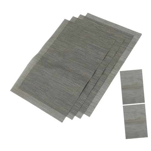 Ciieeo Tischsets Für Den Esstisch – 6-teiliges Runde PVC-matten – Widerstandsfähig & – Tischset Ciieeo Tischsets Für Den Esstisch – 6-teiliges Runde PVC-matten – Widerstandsfähig & – Tischset von Ciieeo