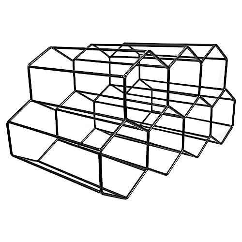 Ciieeo 7Löcher Weinregal Bienenwaben Design Aus Metall Für Flaschen Stabiler Weinständer Für Wohnbereich Bar Oder Esszimmer Für Rotwein Und Gläser Ciieeo 7Löcher Weinregal Bienenwaben Design Aus Metall Für Flaschen Stabiler Weinständer Für Wohnbereich Bar Oder Esszimmer Für Rotwein Und Gläser von Ciieeo