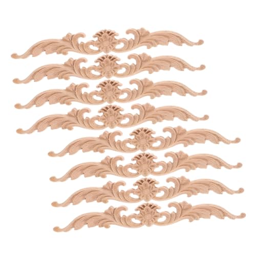 Ciieeo 8stücke Holz-Blumen-Applikationen Onlays Möbel-eck-verkleidung Schrank-Dekoration Wand-schnitzerei Bett-onlays Kleiderschrank-dekor DIY-Kunst Tür-Aufkleber Spiegel-Overlays Ciieeo 8stücke Holz-Blumen-Applikationen Onlays Möbel-eck-verkleidung Schrank-Dekoration Wand-schnitzerei Bett-onlays Kleiderschrank-dekor DIY-Kunst Tür-Aufkleber Spiegel-Overlays von Ciieeo