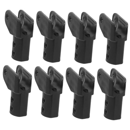 Ciieeo 8 Stück Faltbett Adapter Verbindungsadapter für Campingbett Stabile Bodenprotektoren für Klappbetten und Stühle Leicht Tragbar Material für Verbesserte Stabilität von Ciieeo