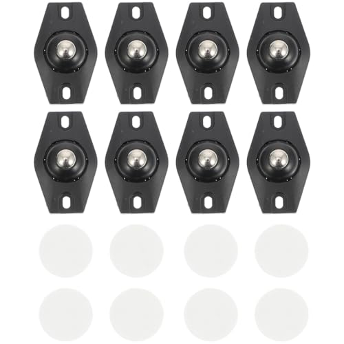 Ciieeo 8 Stück Selbstklebende Mini Möbelrollen Drehbar Abs mit Stahlkugeln für Aufbewahrungsboxen und Mülleimer Kleine Lenkrollen für Glatte Oberflächen Hohe Tragfähigkeit Langlebig Ciieeo 8 Stück Selbstklebende Mini Möbelrollen Drehbar Abs mit Stahlkugeln für Aufbewahrungsboxen und Mülleimer Kleine Lenkrollen für Glatte Oberflächen Hohe Tragfähigkeit Langlebig von Ciieeo